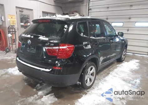 2012 BMW X3 xDrive28I from USA, damaged, VIN 5UXWX5C52CL724073